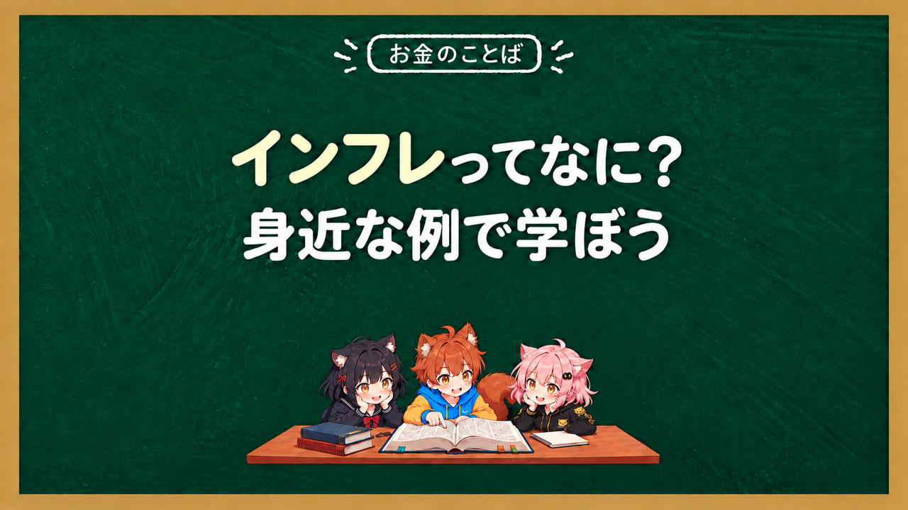 インフレってなに？身近な例で学ぼう
